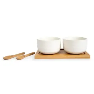 Sagaform Ellen Bowl Set With Spoons 170ml - LT52217 (gadzety reklamowe)